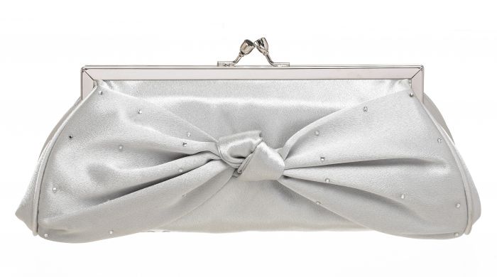 silver bag | Beaded evening bags, Beaded handbag, Bridal clutch bag